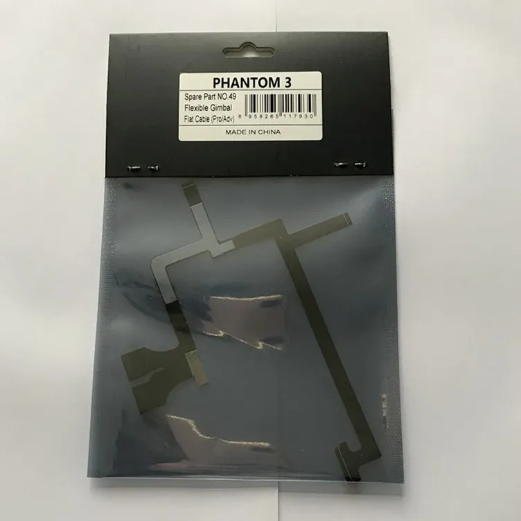 100% Original DJI Phantom 3 Pro/Adv Flexible Gimbal Flat Ribbon Cable For P3 Professional Advanced Repair Parts
100% Original DJI Phantom 3 Pro/Adv Flexible Gimbal Flat Ribbon Cable For P3 Professional Advanced Repair Parts