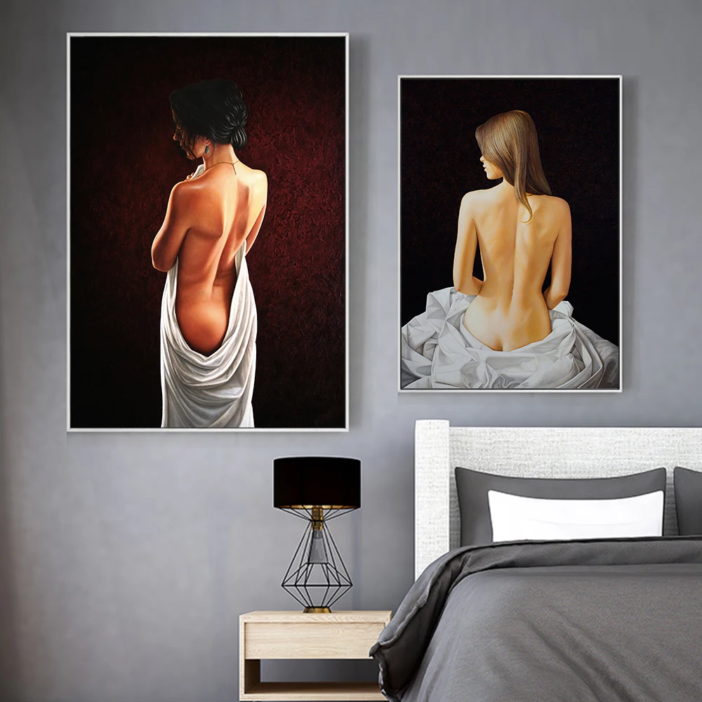 Naked Girl Poster Nude Woman Canvas Prints Modern Boy Girl's Room Decal Sexy Lady Painting Print Wall Picture Bedroom Decoration
Naked Girl Poster Nude Woman Canvas Prints Modern Boy Girl's Room Decal Sexy Lady Painting Print Wall Picture Bedroom Decoration