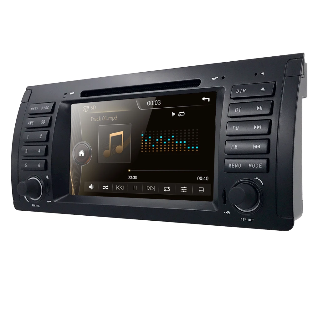 7'' Touch Screen Car Monitor Stereo DVD GPS Player I Navigation Radio for BMW E39 E53 X5 Steering Wheel Bluetooth TPMS DVB-T DAB
7'' Touch Screen Car Monitor Stereo DVD GPS Player I Navigation Radio for BMW E39 E53 X5 Steering Wheel Bluetooth TPMS DVB-T DAB