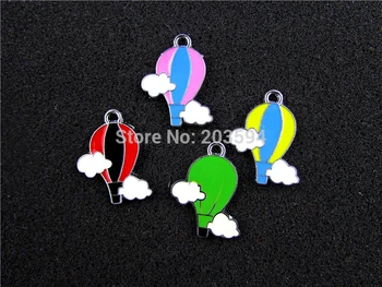 AE549 Mix Color 100Pcs Alloy Metal Enamel Hot Air Balloon Charms Pendants 26x21mm
AE549 Mix Color 100Pcs Alloy Metal Enamel Hot Air Balloon Charms Pendants 26x21mm