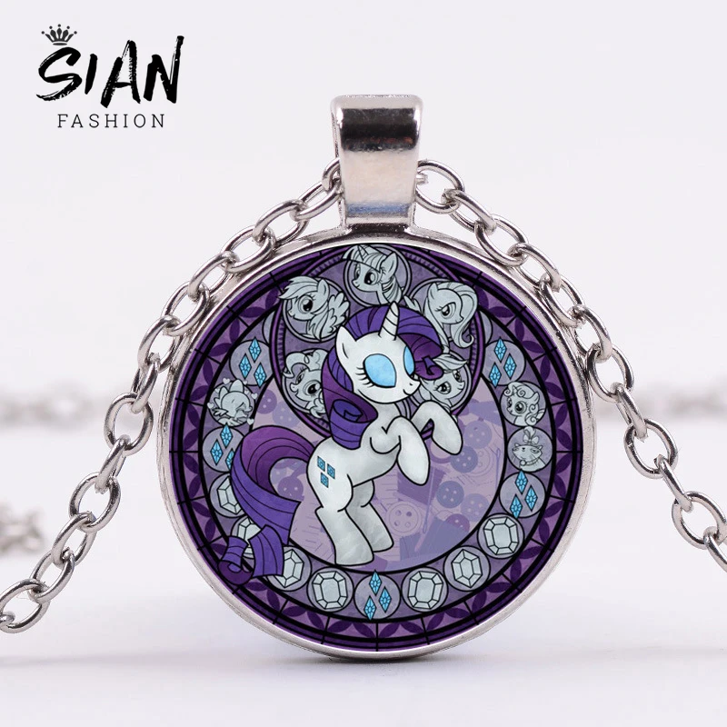 SIAN Cute My Little Horse Baoli Poni Necklace Horse Princess Movie Jewelry Time Gem Cartoon Photo Handmade Statement Necklace
SIAN Cute My Little Horse Baoli Poni Necklace Horse Princess Movie Jewelry Time Gem Cartoon Photo Handmade Statement Necklace