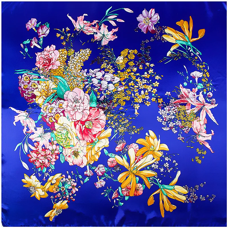 POBING Square Hijab Scarf Women Butterfly Floral Print Soft Satin Silk Scarves Head Handkerchief Wholesale Shawl Wrap 90x90CM
POBING Square Hijab Scarf Women Butterfly Floral Print Soft Satin Silk Scarves Head Handkerchief Wholesale Shawl Wrap 90x90CM