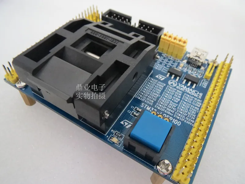 Original ST IC Test Seat STM32F103 STM32F407/405 STM32L Burning Programme LQFP100 Socket Adapter
Original ST IC Test Seat STM32F103 STM32F407/405 STM32L Burning Programme LQFP100 Socket Adapter