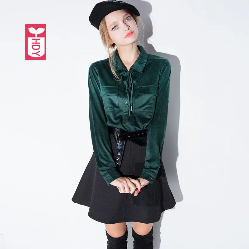 Winter Luxury Faux Suede Womens Long Sleeve Formal Office Blouse Ladys Sweet Double Pocket Shirts Female Tops XXL Autumn
Winter Luxury Faux Suede Womens Long Sleeve Formal Office Blouse Ladys Sweet Double Pocket Shirts Female Tops XXL Autumn