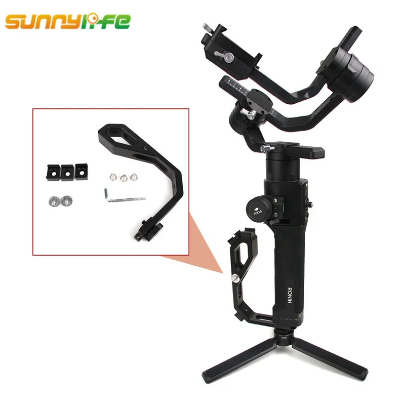 for DJI Ronin-S Handheld Gimbal Stabilizer Extension Mount L-Type Video Monitor Microphoe Light Holder For Zhiyun Crane
for DJI Ronin-S Handheld Gimbal Stabilizer Extension Mount L-Type Video Monitor Microphoe Light Holder For Zhiyun Crane