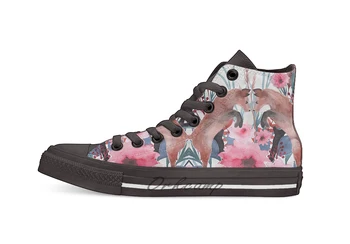 Foxy Field and Flowers Design breathable Casual High Top lace-up Canvas shoes sneakers
Foxy Field and Flowers Design breathable Casual High Top lace-up Canvas shoes sneakers