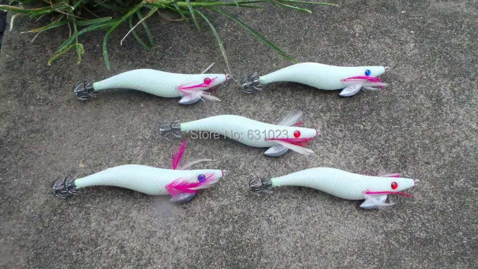 MR OCTOPUS MR OCTOPUS 20 pcs squid jig,squid hook,fishing lure WOOD SHRIMP,glow in dark,3.5#, 13.5cm , 20g.WHITE JIGS
MR OCTOPUS MR OCTOPUS 20 pcs squid jig,squid hook,fishing lure WOOD SHRIMP,glow in dark,3.5#, 13.5cm , 20g.WHITE JIGS