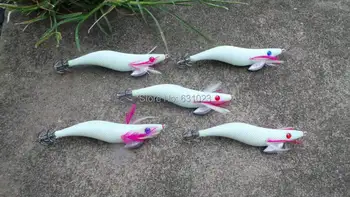 MR OCTOPUS MR OCTOPUS 80 pcs squid jig,squid hook,fishing lure WOOD SHRIMP,glow in dark,3.5#, 13.5cm , 20g.WHITE JIGS
MR OCTOPUS MR OCTOPUS 80 pcs squid jig,squid hook,fishing lure WOOD SHRIMP,glow in dark,3.5#, 13.5cm , 20g.WHITE JIGS