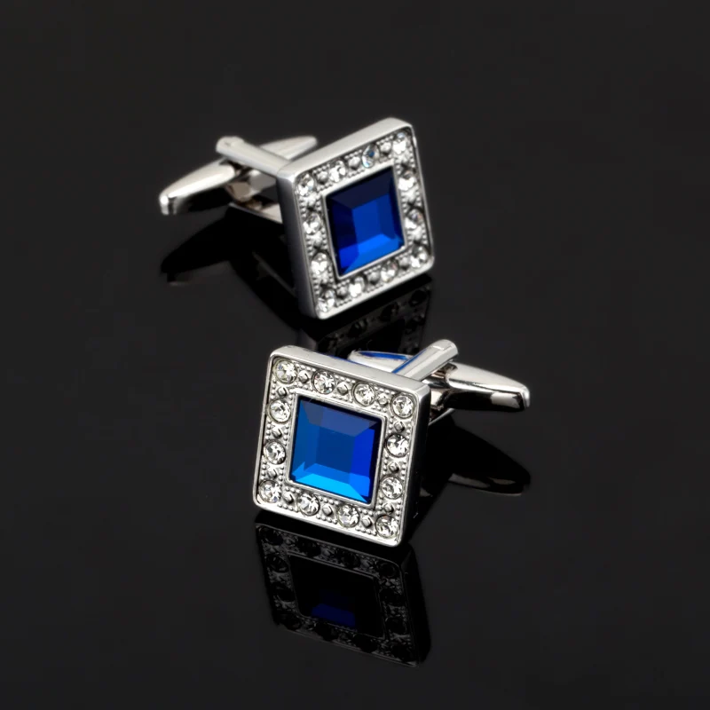 XK492 Luxury HOT shirt cufflinks for mens gifts Brand cuff button Blue Crystal cuff links High Quality abotoaduras Jewelry
XK492 Luxury HOT shirt cufflinks for mens gifts Brand cuff button Blue Crystal cuff links High Quality abotoaduras Jewelry