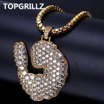 TOPGRILLZ Copper Gold Color Micro Pave CZ Little Shrimp Pendant Necklace with 2mm Box Chain 24" Hip Hop Men Women Jewelry Gifts
TOPGRILLZ Copper Gold Color Micro Pave CZ Little Shrimp Pendant Necklace with 2mm Box Chain 24" Hip Hop Men Women Jewelry Gifts