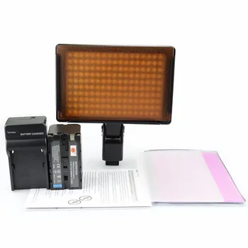 DSTE VL003A 170-LED Video Light + NP-F750 + DC01 Charger for SONY DSLR Camera Camcorder DV Expandable LAMP 5600K/3200K
DSTE VL003A 170-LED Video Light + NP-F750 + DC01 Charger for SONY DSLR Camera Camcorder DV Expandable LAMP 5600K/3200K