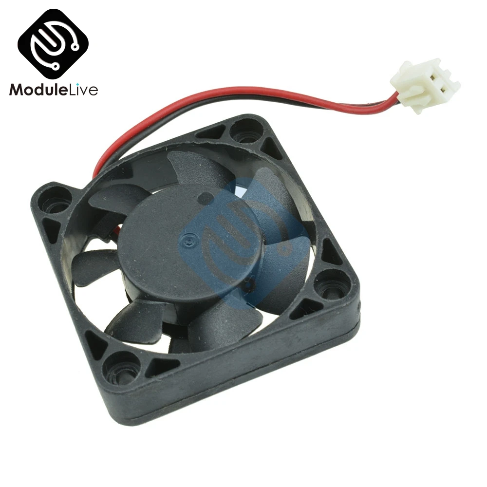 

Computer Case Cooler 2Pin 12V 4CM 40MM PC CPU Cooling Cooler Fan Black Heat Sink Small Cooling Fan PC For Arduino Raspberry Pi