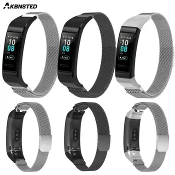 AKBNSTED Stainless Steel Band For Huawei Band 3 Watch Wristband Metal Strap For Huawei Band 3 Pro Magnetic Buckle Accessories
AKBNSTED Stainless Steel Band For Huawei Band 3 Watch Wristband Metal Strap For Huawei Band 3 Pro Magnetic Buckle Accessories