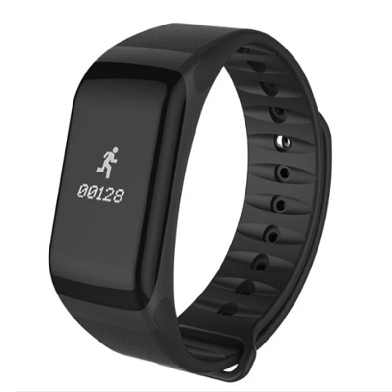 

New Smart Band F1 Fitness Tracker Wristband Blood Pressure Heart Rate Monitor Smartband IP67 Waterproof Sport Pedometer Bracelet