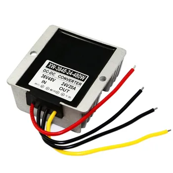 DC 36V/48V Step Down To 24V 20A 480W Power Supply Converter Regulator Module Car alarms radio intercom Waterproof
DC 36V/48V Step Down To 24V 20A 480W Power Supply Converter Regulator Module Car alarms radio intercom Waterproof
