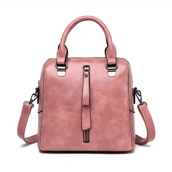 Female Genuine Leather Rivet Shoulder Bag For Women Leisure Small Boston Handbag Nubuck Crossbody Bag Para Mujer Vintage C894
Female Genuine Leather Rivet Shoulder Bag For Women Leisure Small Boston Handbag Nubuck Crossbody Bag Para Mujer Vintage C894