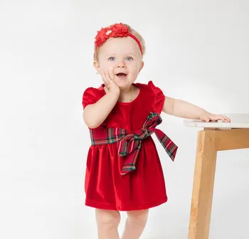 2PC per Set Red Baby Girl Clothes Infant Romper Cute Bowknot Dress Infant Girl Outfit Shabby Flower Bead Headband for 0-24months
2PC per Set Red Baby Girl Clothes Infant Romper Cute Bowknot Dress Infant Girl Outfit Shabby Flower Bead Headband for 0-24months