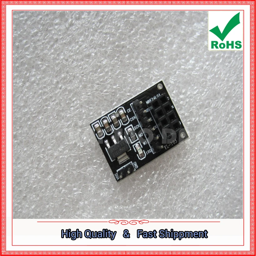 wireless module adapter board supporting using intelligent car robot 8 pin (C4B6) | Электронные компоненты и