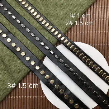 Gold Silver Synthetic leather eyelet ribbon metal buckle lace drill rivet decorative collar cloth DIY Lace Belt Accessories
Gold Silver Synthetic leather eyelet ribbon metal buckle lace drill rivet decorative collar cloth DIY Lace Belt Accessories