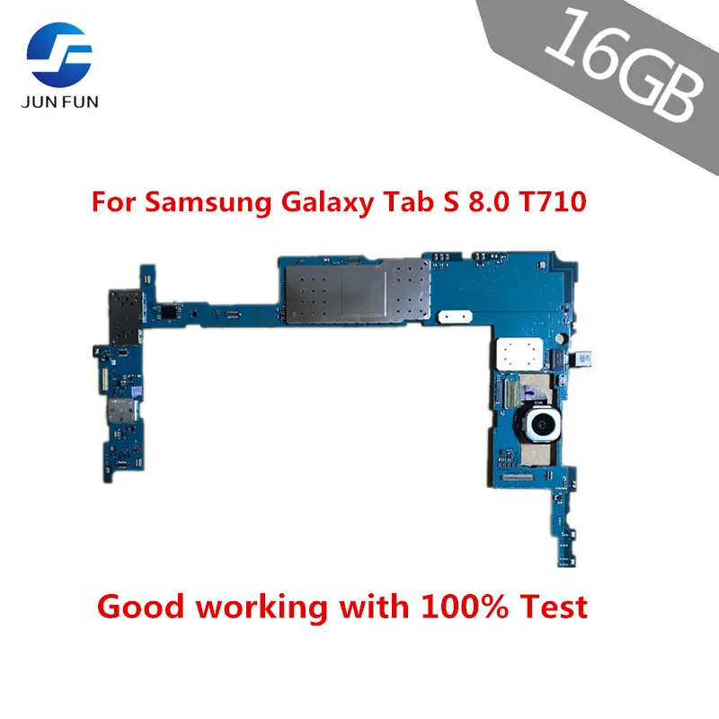 JUN FUN 16GB Full Working Original Unlocked For Samsung Galaxy Tab S 8.0 T710 Motherboard
JUN FUN 16GB Full Working Original Unlocked For Samsung Galaxy Tab S 8.0 T710 Motherboard