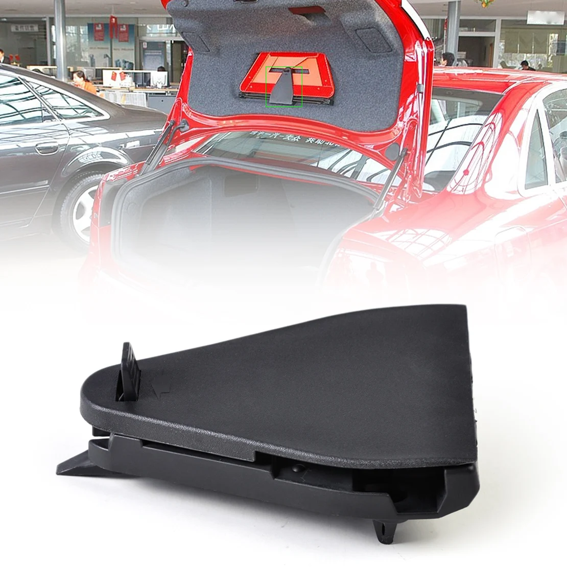 beler 8E5860285A0 Emergency Warning Triangle Mount Bracket Holder Support for Audi A4 8E B6 B7 Sedan 2001 2002 2003 2004-2008
beler 8E5860285A0 Emergency Warning Triangle Mount Bracket Holder Support for Audi A4 8E B6 B7 Sedan 2001 2002 2003 2004-2008