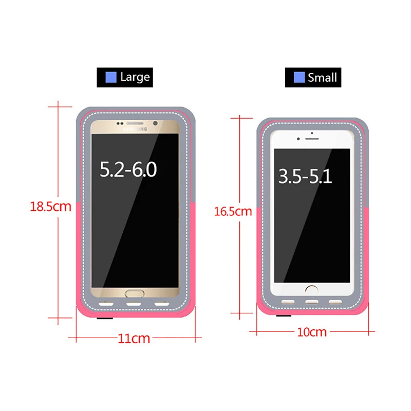 6'' Multifunction Running Bag Sports Jogging Gym Armband Packet Touch Screen Arm Wrist Band Bag Fitness Mobile Phone Case Holder
6'' Multifunction Running Bag Sports Jogging Gym Armband Packet Touch Screen Arm Wrist Band Bag Fitness Mobile Phone Case Holder