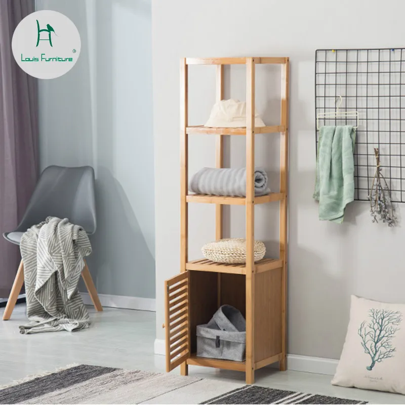 Louis Fashion Bathroom Rack Bamboo Free Perforating Toilet Locker Cabinet Storage Floor Combination Corner
Louis Fashion Bathroom Rack Bamboo Free Perforating Toilet Locker Cabinet Storage Floor Combination Corner