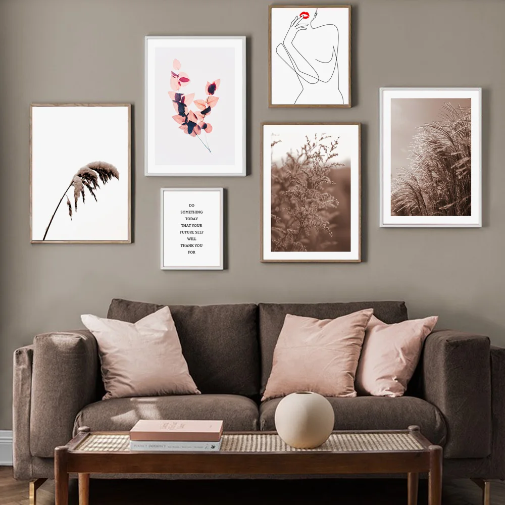 Flower Leaves Reed Plant Quotes Line Girl Wall Art Canvas Painting Nordic Posters and Prints Wall Pictures for Living Room Decor
Flower Leaves Reed Plant Quotes Line Girl Wall Art Canvas Painting Nordic Posters and Prints Wall Pictures for Living Room Decor