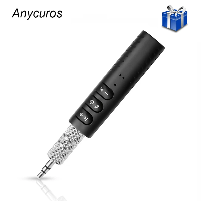 Автомобиль Hands-free приемник Bluetooth 3 5 мм Jack аудио Музыка Беспроводной адаптер