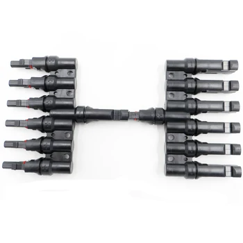 PV 6T 1 to 6 in Branch parallel connection 30A 1000V Electrical Solar PV Connector Photovoltaic Panel Cable Wire Connect
PV 6T 1 to 6 in Branch parallel connection 30A 1000V Electrical Solar PV Connector Photovoltaic Panel Cable Wire Connect