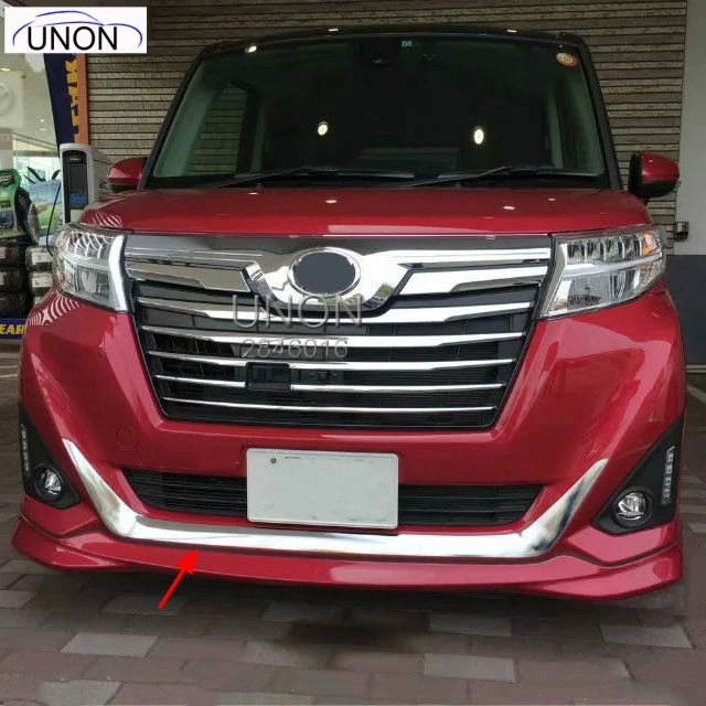 For Toyota Roomy 2018 2019 Not Fit American Car Model Exterior ABS Chromed Bottom Front Bumper Cover Trim Bar Decoration
For Toyota Roomy 2018 2019 Not Fit American Car Model Exterior ABS Chromed Bottom Front Bumper Cover Trim Bar Decoration