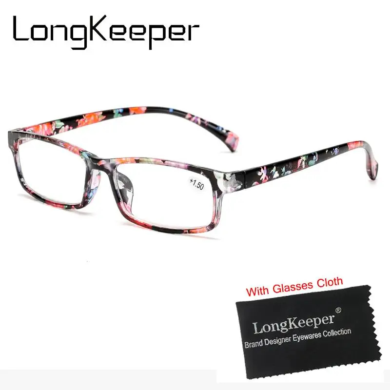 

LongKeeper Anti-blue Light Reading Glasses Presbyopia Eyeglasses Eyewear Diopter Hyperopia Prescription Protection Eye Glasses