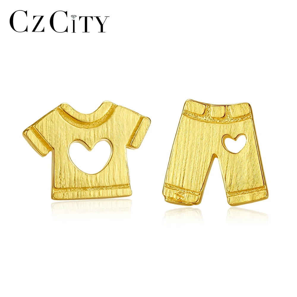 CZCITY Brushed Pure Sterling Silver 925 Geometric Design Stud Earrings for Women Vivid Costumes Earring Fine Jewelry Gifts 2018
CZCITY Brushed Pure Sterling Silver 925 Geometric Design Stud Earrings for Women Vivid Costumes Earring Fine Jewelry Gifts 2018