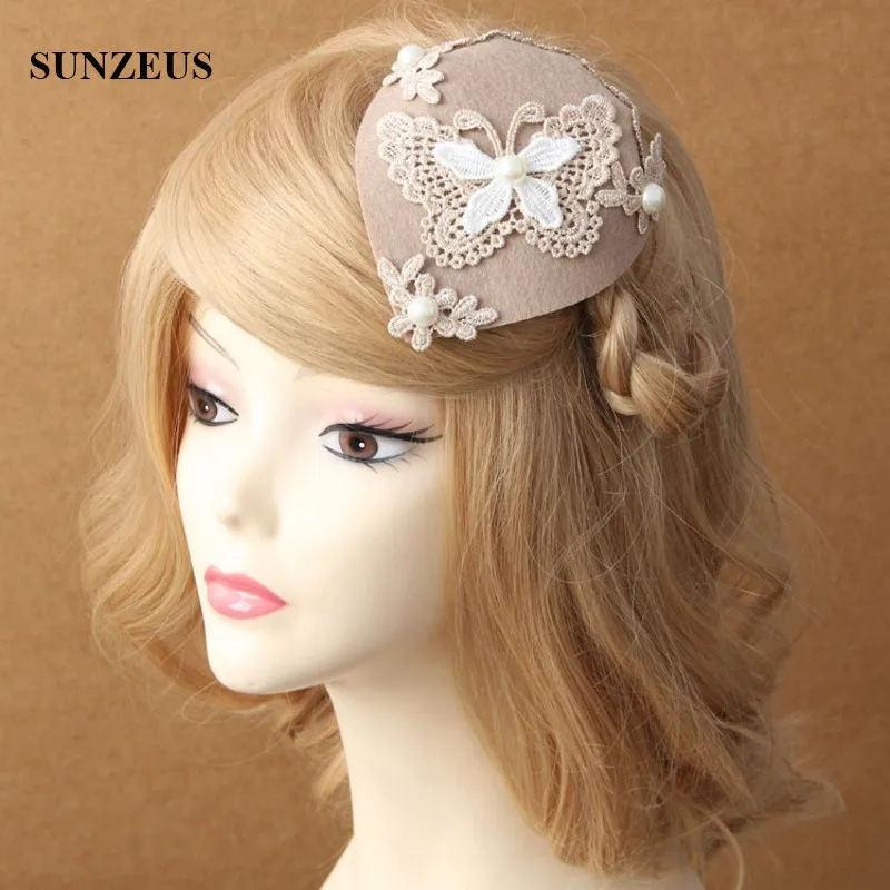 Lace Pearls Butterfly Small Hat For Party New Arrival Bridal Hats British Women Head Accessory FJ-02
Lace Pearls Butterfly Small Hat For Party New Arrival Bridal Hats British Women Head Accessory FJ-02