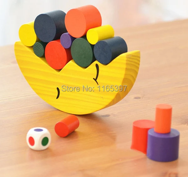 Freeship 1Set children kids Wooden Montessori geometric blocks moon balancing game early development Educational materials toys
Freeship 1Set children kids Wooden Montessori geometric blocks moon balancing game early development Educational materials toys