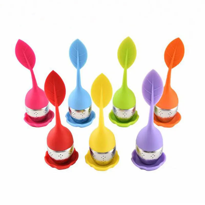 Tea Infuser Silicone&Stainless Steel Tea bag Filter Reusable Tea&Coffee Strainer colorful cute Tea Ball Mesh Tea Brewing Tools
Tea Infuser Silicone&Stainless Steel Tea bag Filter Reusable Tea&Coffee Strainer colorful cute Tea Ball Mesh Tea Brewing Tools