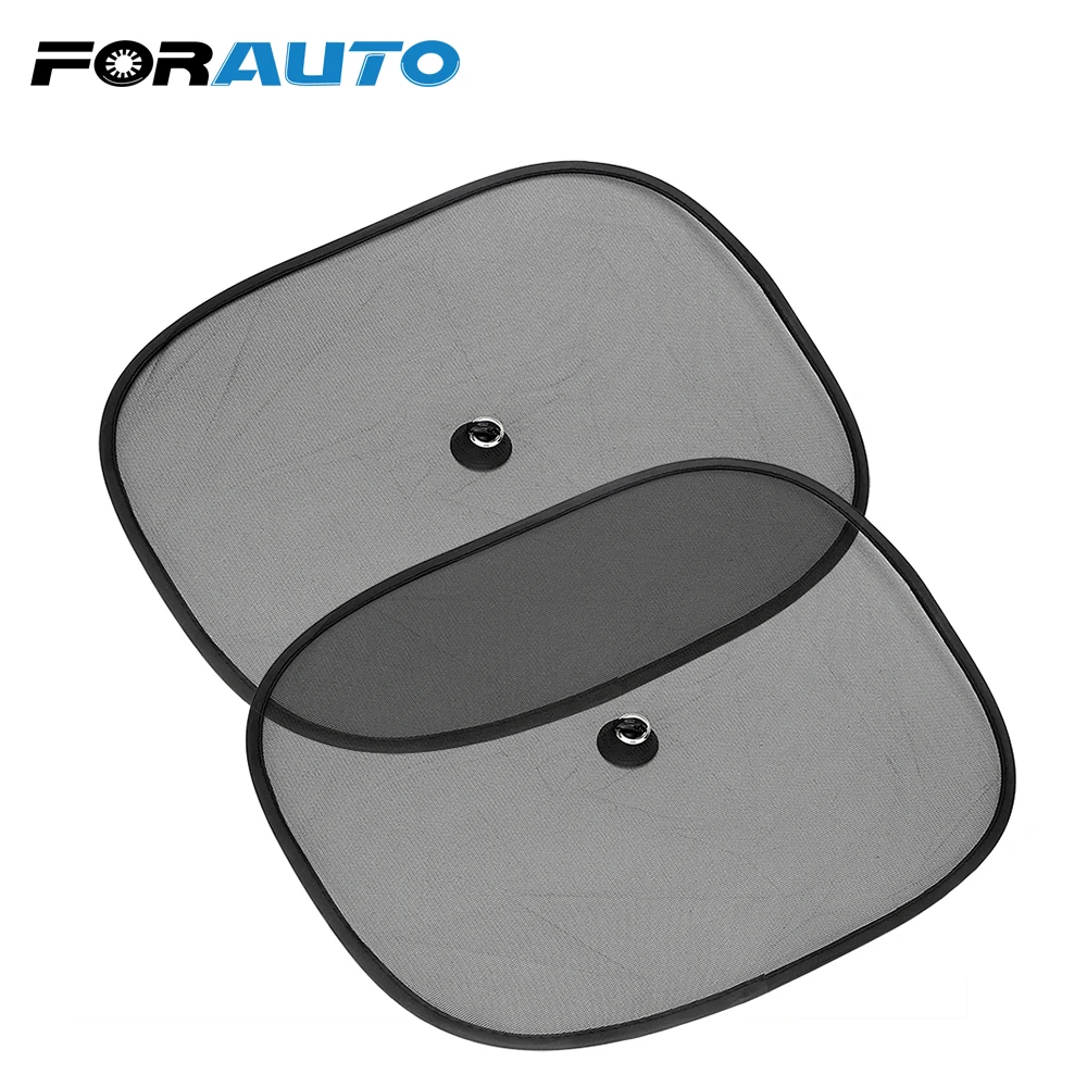 FORAUTO 2Pcs/Set Car Curtains For Front Side and Rear Window UV Mesh Sun Shades Sunshade Blocker Car-styling Sucker 44*36cm
FORAUTO 2Pcs/Set Car Curtains For Front Side and Rear Window UV Mesh Sun Shades Sunshade Blocker Car-styling Sucker 44*36cm