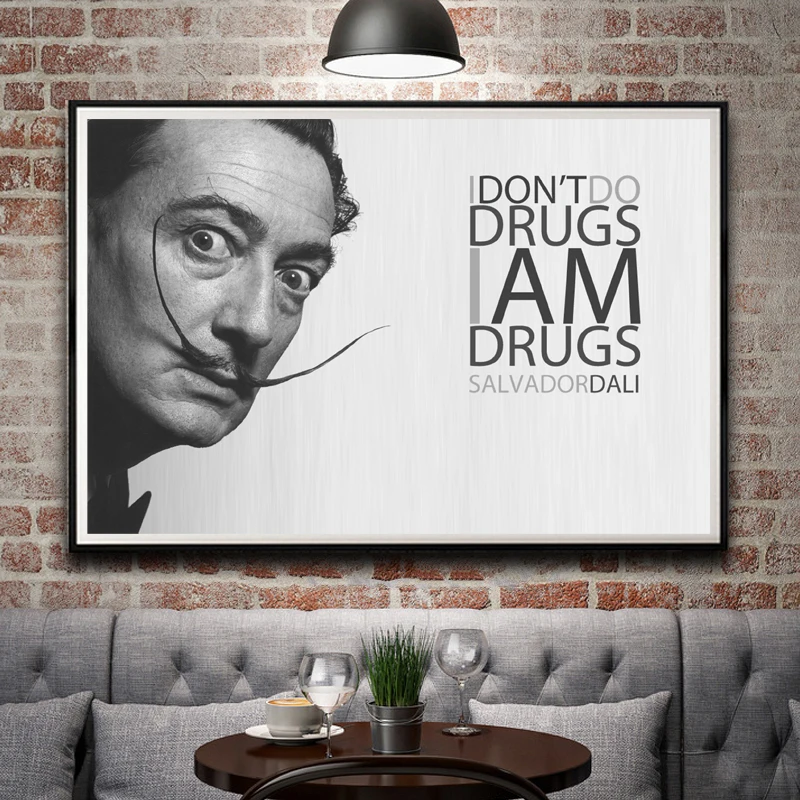 FOOCAME Grayscale Celebrity Beards At Viewer Salvador Dali Abstract Art Silk Vintage Poster Print Painting Decoration Pictures
FOOCAME Grayscale Celebrity Beards At Viewer Salvador Dali Abstract Art Silk Vintage Poster Print Painting Decoration Pictures