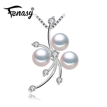 FENASY pearl jewelry natural Pearl pendant silver necklace for women,bohemian 925 sterling silver jewelry bijoux wedding jewelry 
FENASY pearl jewelry natural Pearl pendant silver necklace for women,bohemian 925 sterling silver jewelry bijoux wedding jewelry