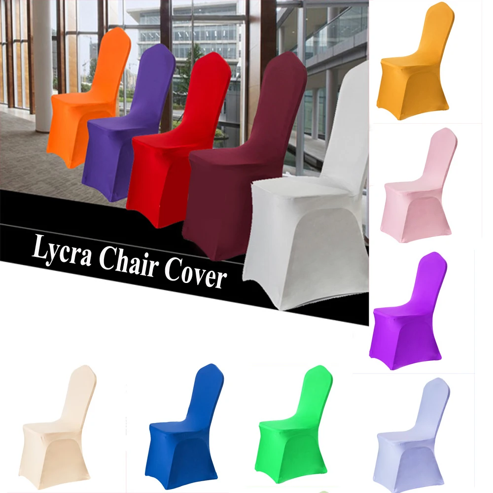 High Quality Thickness Elastic Lycra Chair Cover Spandex Covers For Restaurant Banquet Wedding Party Decorations
High Quality Thickness Elastic Lycra Chair Cover Spandex Covers For Restaurant Banquet Wedding Party Decorations