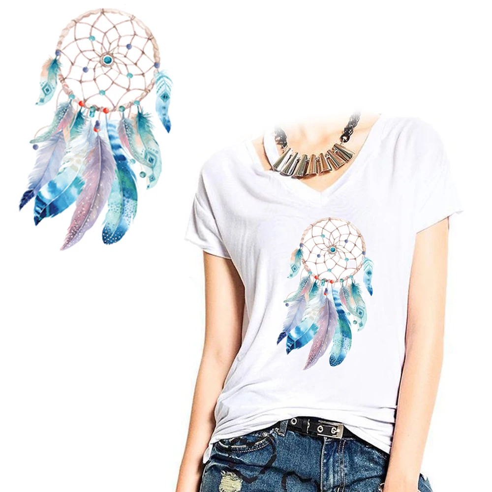 Dreamcatcher Shaped Heat Transfer Patch DIY T-Shirt Backpack Jacket Ironing Heat Transfer Sticker Washable Badge
Dreamcatcher Shaped Heat Transfer Patch DIY T-Shirt Backpack Jacket Ironing Heat Transfer Sticker Washable Badge