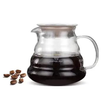 600ml Thickened Glass Coffee Pot Drip Teapots Kettle Heat Resist Coffee & Tea Drip Pot Kettle Home Coffee Maker Accessory
600ml Thickened Glass Coffee Pot Drip Teapots Kettle Heat Resist Coffee & Tea Drip Pot Kettle Home Coffee Maker Accessory
