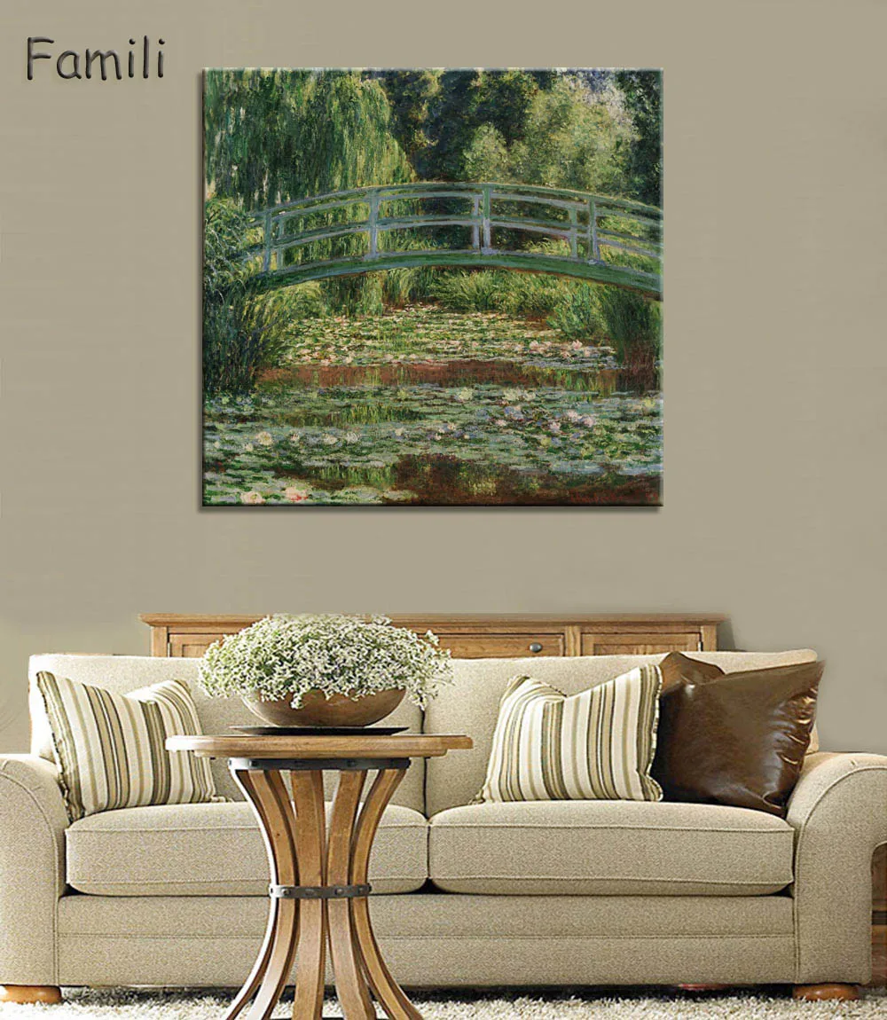 Canvas oil paintings Lotus Pond Monet painting Abstract Modern Art Prints Home Decor Wall Art Picture World Famous Painting-48
Canvas oil paintings Lotus Pond Monet painting Abstract Modern Art Prints Home Decor Wall Art Picture World Famous Painting-48