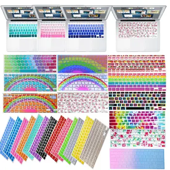 1PC Decal Flower Rainbow Silicone US Keyboard Cover Keypad Skin Protector For Apple Mac Macbook Pro 13 15 17 Air 13 Retina 13
1PC Decal Flower Rainbow Silicone US Keyboard Cover Keypad Skin Protector For Apple Mac Macbook Pro 13 15 17 Air 13 Retina 13