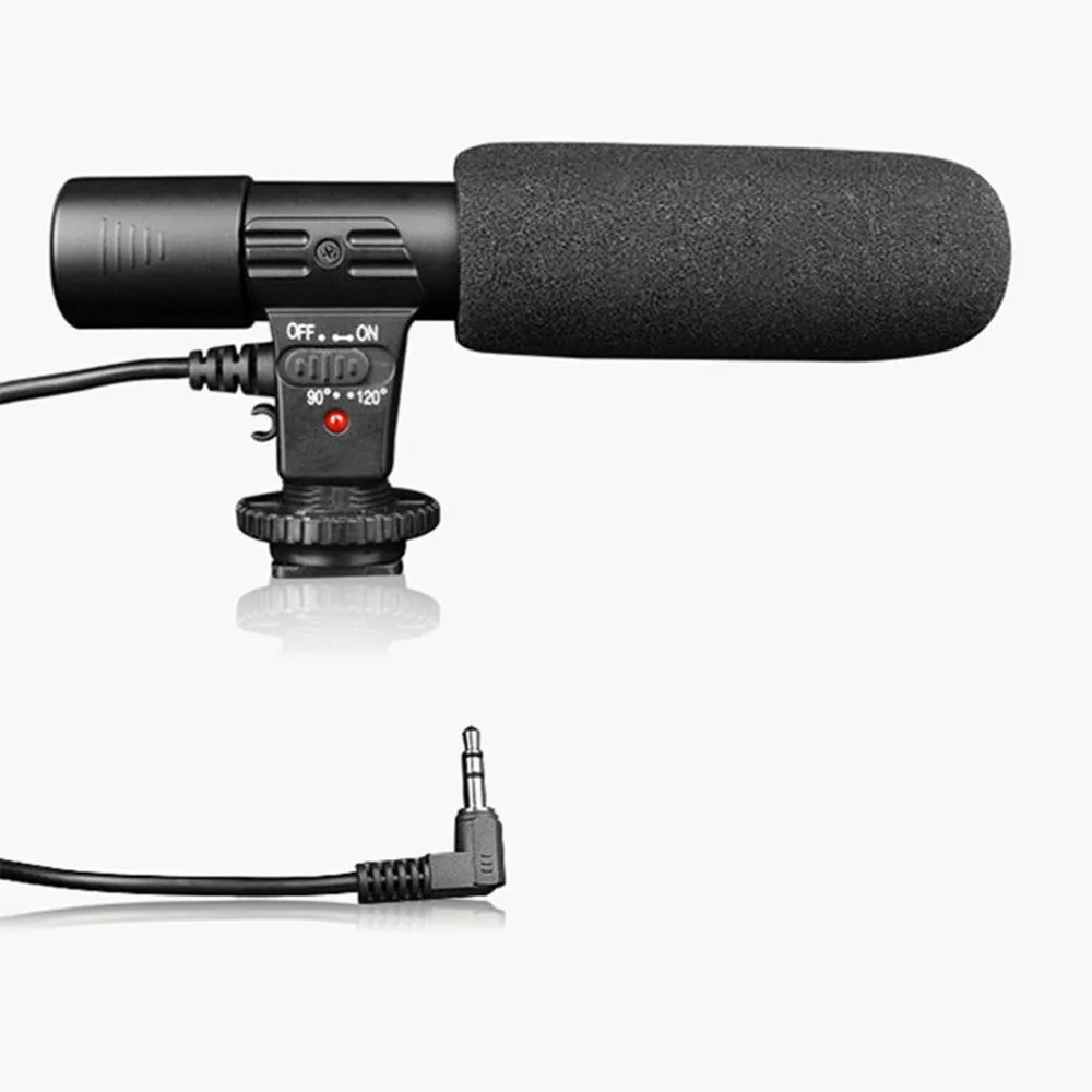 MIC-01 SLR Camera Microphone Photography Video Camera Stereo Recording Microphone for DV Digital SLR Camera Camcorder
MIC-01 SLR Camera Microphone Photography Video Camera Stereo Recording Microphone for DV Digital SLR Camera Camcorder