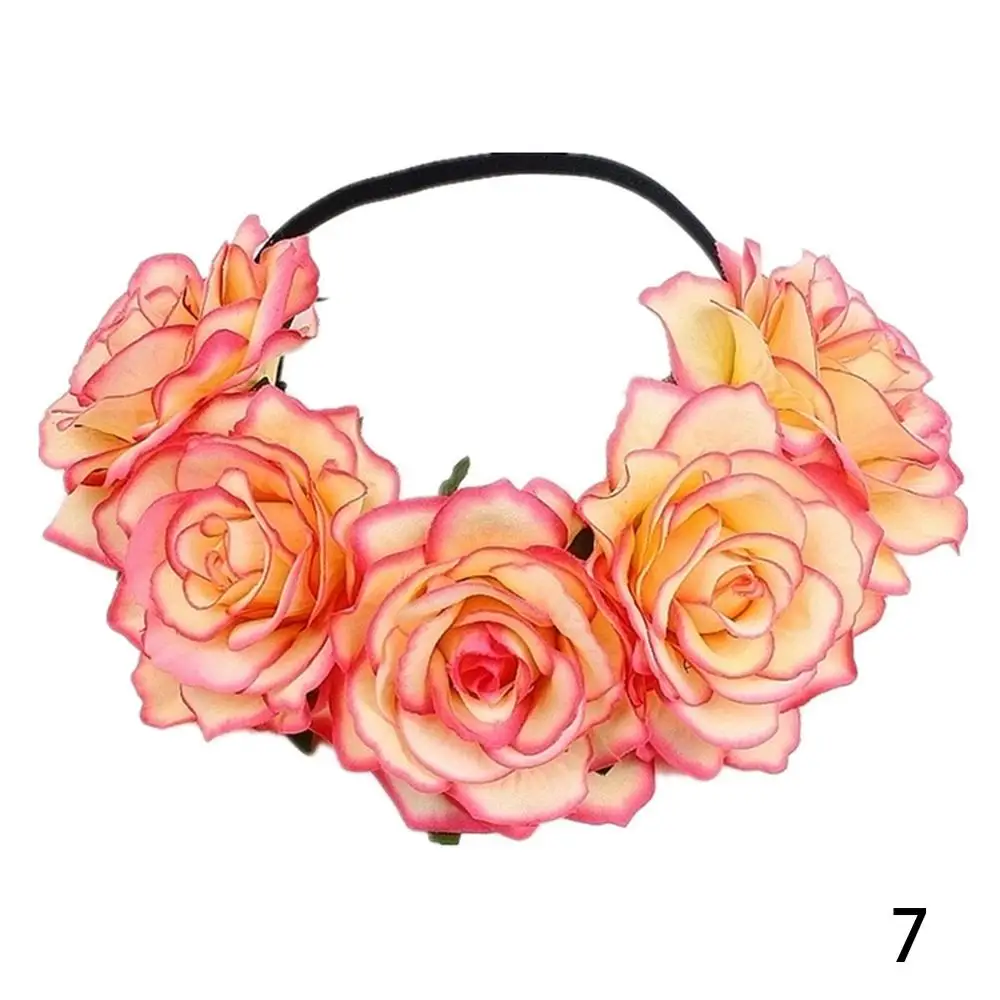 Rose Peony Flower Crown Bridal Floral Wreath Wedding HandBands Accessories Women Bridesmaid Wedding Bridal Headwear
Rose Peony Flower Crown Bridal Floral Wreath Wedding HandBands Accessories Women Bridesmaid Wedding Bridal Headwear