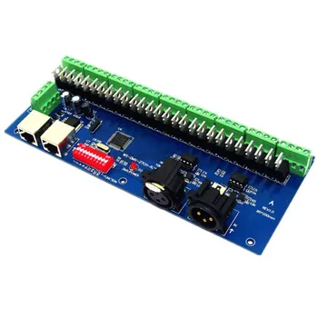 DMX 27CH DMX512 LED Controller 3x 9 Output For LED Strip Module DC 12-24V Max 15A
DMX 27CH DMX512 LED Controller 3x 9 Output For LED Strip Module DC 12-24V Max 15A