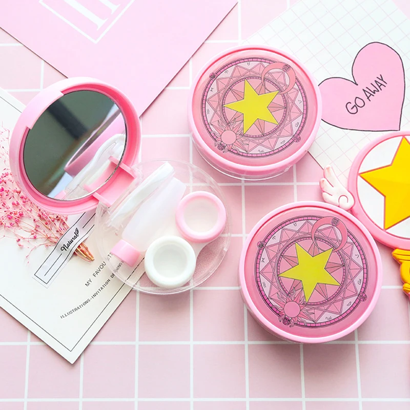Cartoon Anime Gift Cute Mirror Cardcaptor Sakura Double Box Care Solution Bottle Portable Mini Storage Box
Cartoon Anime Gift Cute Mirror Cardcaptor Sakura Double Box Care Solution Bottle Portable Mini Storage Box
