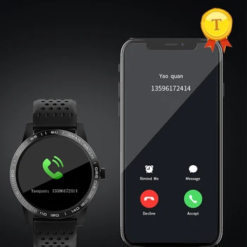 Round touch screen smart watch smart band large screen Heart rate Blood pressure SPO2 bracelet fitness watch Message Reminder
Round touch screen smart watch smart band large screen Heart rate Blood pressure SPO2 bracelet fitness watch Message Reminder