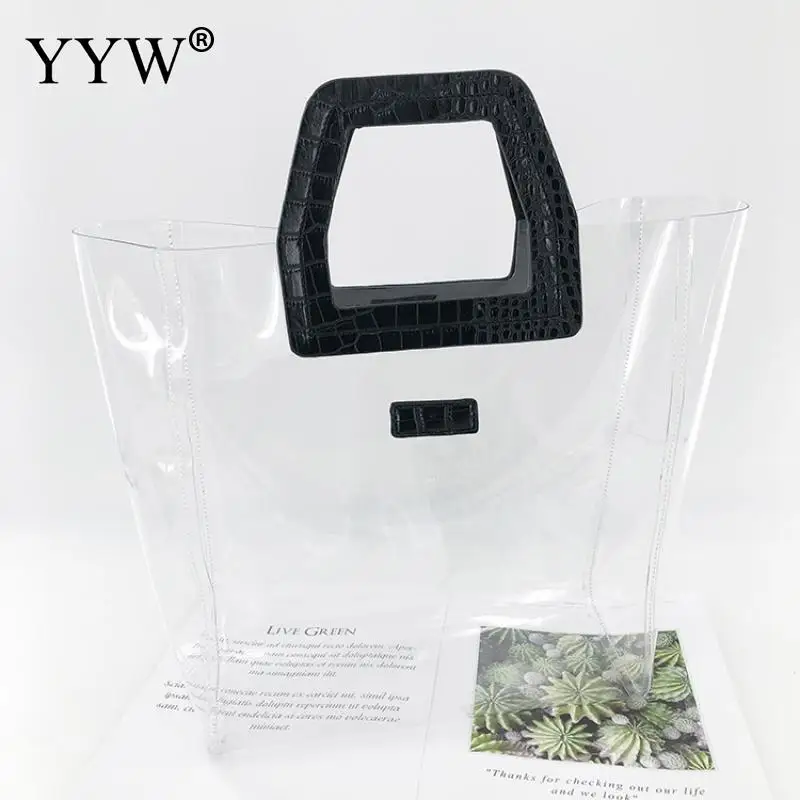 Clear Female Handbags Large Hot Women Bags Designer Jelly Bag Pvc Transparent Bag Cross Shoulder Bag Bolsos Mujer Sac A Main
Clear Female Handbags Large Hot Women Bags Designer Jelly Bag Pvc Transparent Bag Cross Shoulder Bag Bolsos Mujer Sac A Main